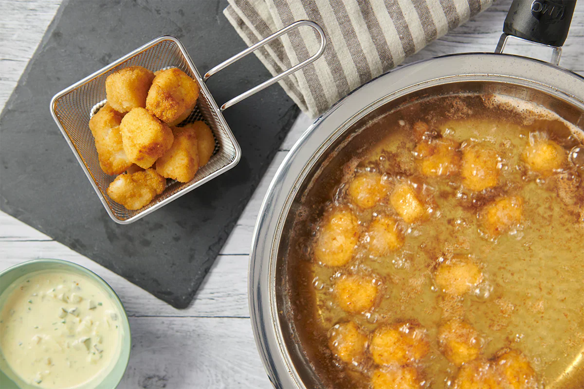 Die Kunst des Frittierens zu Hause